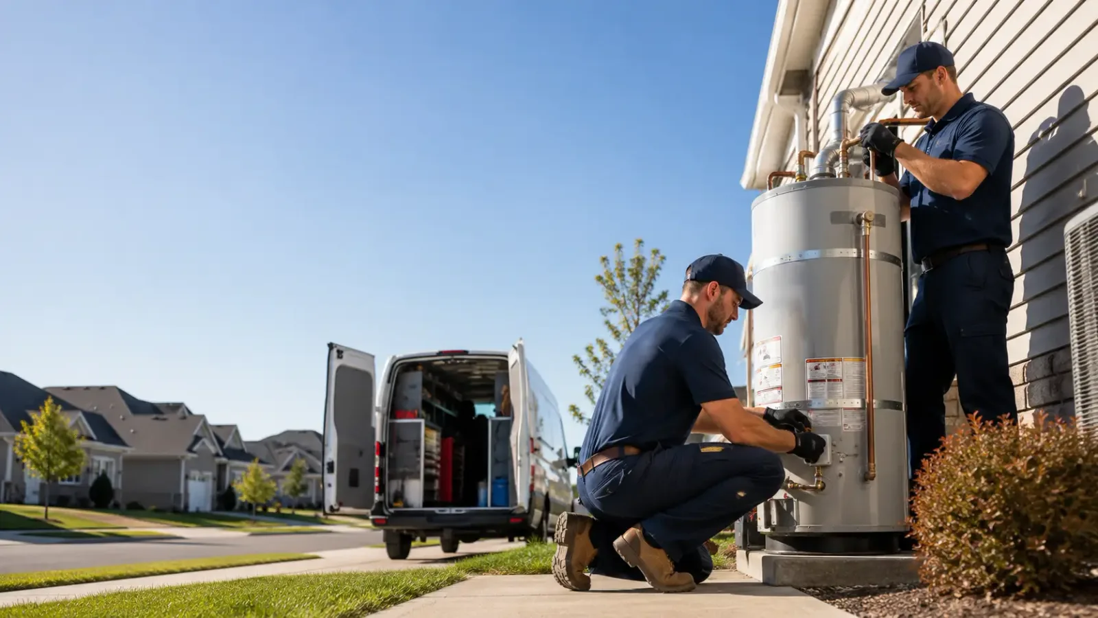 Water Heater Installation in Hull, TX